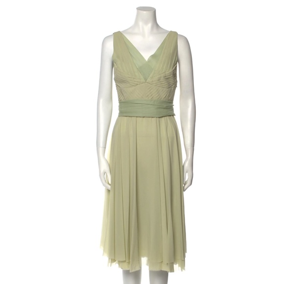 Green Cocktail Dress - Picture 1 of 3